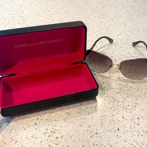 Diane von Furstenberg sunglasses
